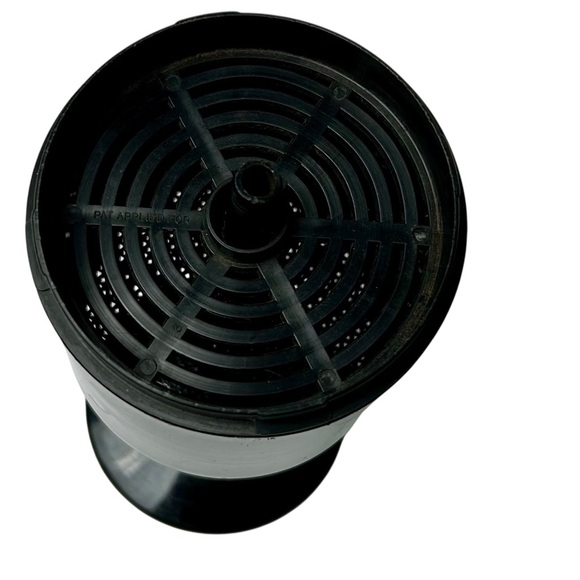 MCM Corning Clear Glass 6-Cup Stovetop Coffee Percolator Black Silver Vintage - Picture 9 of 10